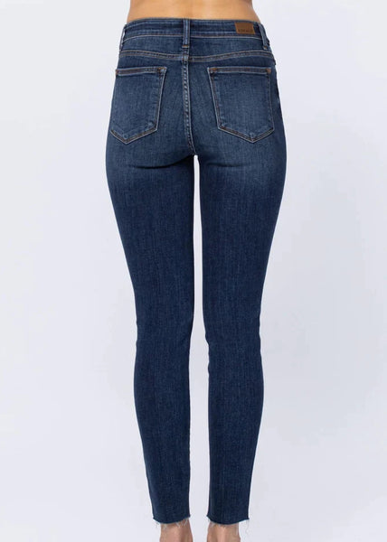 "Judy Blue" Stretch Denim Jeans - Skinny Fit, High Waist (A)